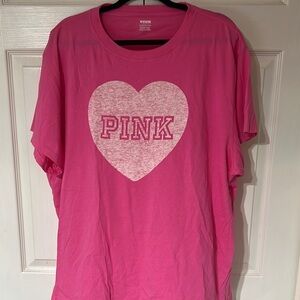 PINK Victoria's Secret Bold Pink Tee